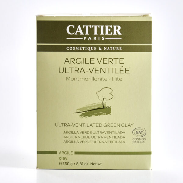 Rohelise savi pulber õhustatud 250g Cattier